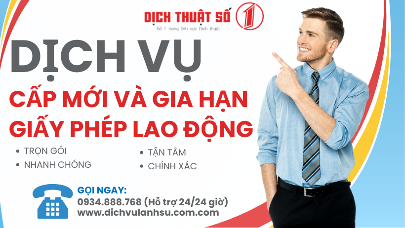 Dịch vụ tư vấn cấp mới và gia hạn giấy phép lao động cho người nước ngoài tại Việt Nam